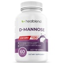 D-Mannose 1000mg kapslid Jõhvikamahla pulber, Hibiscus ja Dandelion ekstraktid - 30 päeva pakkumine kuseteede tervisele