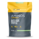 Purboolsed aminos + energia | toetab taastumist, energiat ja keskendumist | 95mg kofeiini, 0 suhkrut ja 60 serveerimist (jahu kui kurk ... laimi)