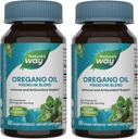 Nature's Way Oregano Oil - Immune Support Supplement * - 75-85% karvakrool - Gluteenivaba - 60 vegankapslit (2 pakendit)