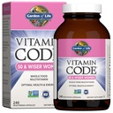 Elu aed Vitamiinikood Multivitamiin naistele 50 ja üle, 240 kapslit, naistele 50 Plus koos B-vitamiinidega, vitamiinid A, C, D3, E & K, CoQ10, probiootikumid ja ensüümid