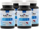 Marine Oil Supplement - Kõik looduslik Calanus õli, astaksantiin, Omega-3 ja rasvhapped - Südame ja aju tervise toidulisandeid - 4 Pack
