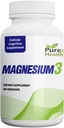 Puhas ja tervislik magneesium3 300 mg magneesiumglütsinaati, malaati ja tsitraati lihastele, närvidele, stressile ja energiale
