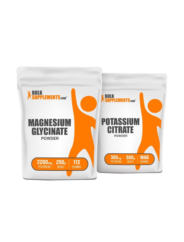 Magneesiumglütsinaat 250 g + kaaliumtsitraat 500 g komplekt