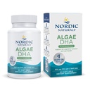 Nordic Naturals Vetikad DHA - 60 Soft Gels - 500 mg Omega-3 DHA - sertifitseeritud Vegan vetikaõli - Taimepõhine DHA - Aju, Silma Ja Närvisüsteemi Toetus - Mitte-GMO - 30 Servings
