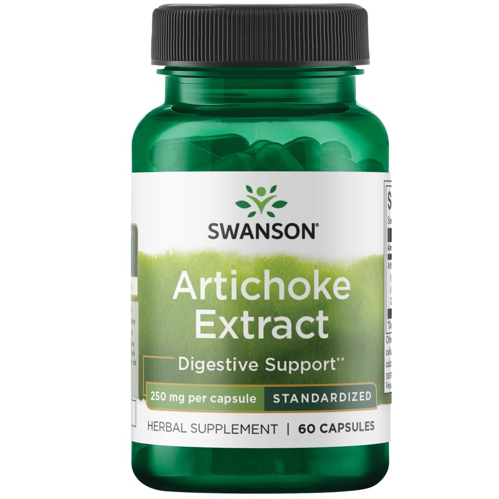 Swanson Artichoke 250 milligrammi 60 kapslit