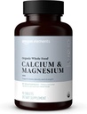 Elemendid - Orgaaniline kogu toit Kaltsium ja magneesium, Vegan, Gluteenivaba, 90 tabletti