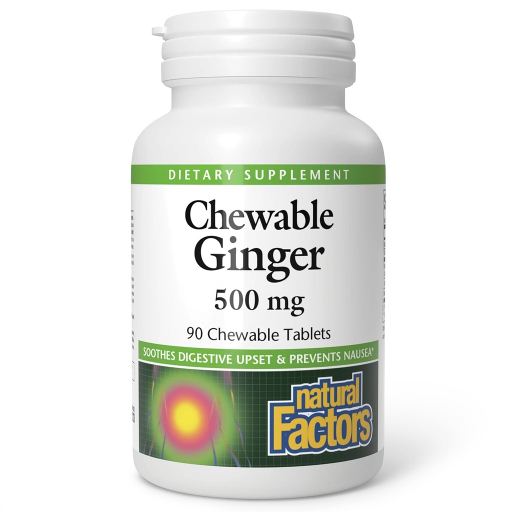 Looduslikud tegurid näritav ingver 500Mg, 90 CT