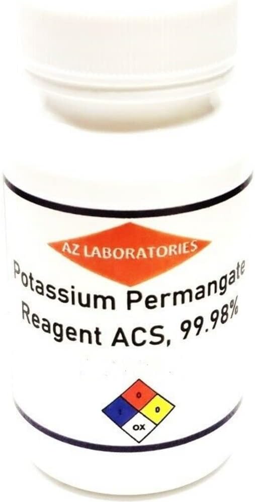 Kaaliumpermanganaadi reaktiivi klass / 8 OZ / vaba voolav pulber / Detox Pro Health / sama päeva laev / USA Made / 100%