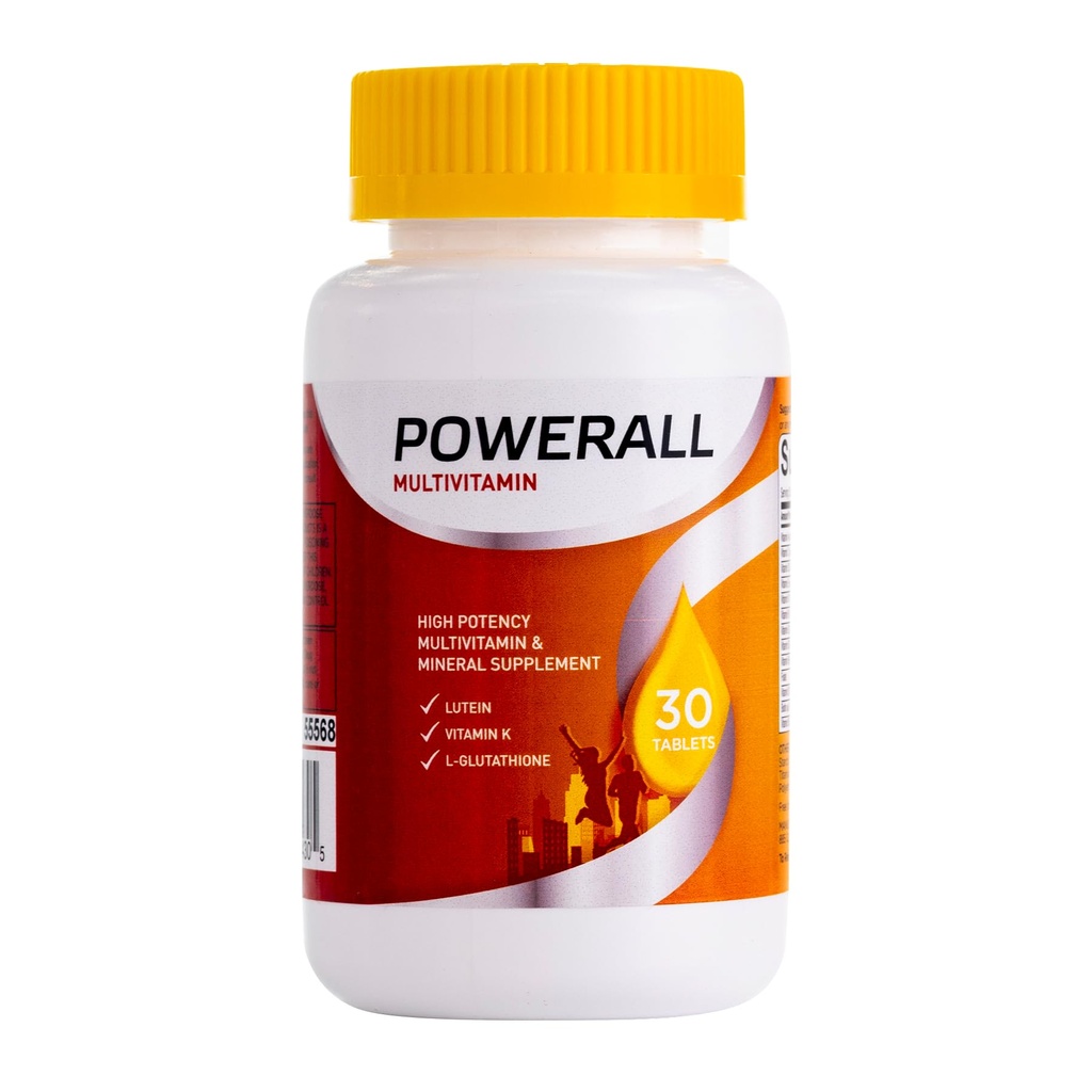 Täiskasvanute multivitamiinid meestele ja naistele, immuunsuse tugi koos vitamiinidega A, C, D3, E, K1 ja B, 30
