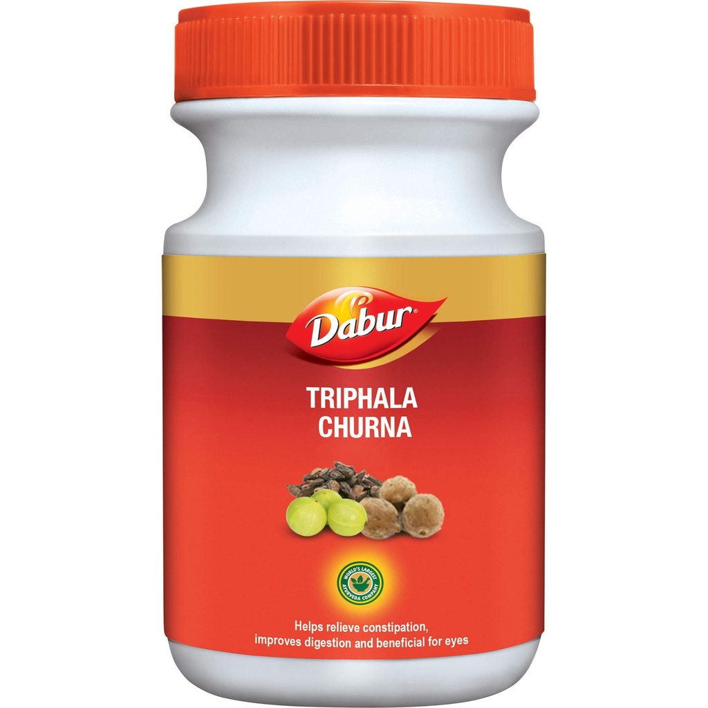 Dabur Triphala Churna Ayurveda ravim seedetrakti tervise jaoks - 500 g