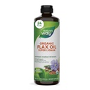 Nature's Way Organic Flax Oil Super Lignan, külmpressitud ja rafineerimata, 24 Fl Oz