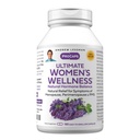 ANDREW LESSMAN Ultimate Naiste heaolu 180 kapslit - loomulikult leevendab menopausi sümptomeid, PMS-i, perimenopausi koos soja isoflavoonide, EGCG, Jõhvika, indool-3-karbinooliga. Kergesti neelatavad kapslid