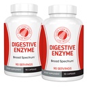 Hõbedane Fern Brand Ultimate High Potency Seedeensüümi täiendus - 2 pudelit - 100% soolekate - Seedetrakti mugavus - Toidu talutavuse parandamine