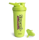 Smartshake TMNT Tugevdada Roostevabast terasest Proteiin Shaker Pudel - Isoleerimata Unisex Gym Pudel | Metall Shaker pudelid - 900 ml | 30 oz - Leakproof Screw-on Lid - BPA Free | (Valgus roheline)