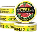LyvWel 225mg Kofeiini energiakotid - Arbuus Jää 5-pakk (75 kotti) - värskendav energia ja fookus - Guarana-Enhanced Clean Boost treeningutele ja Grind