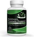 Halalways Prostate Support Certified Halal Supplement (Saw Palmetto, Plant Sterol Complex, Selenium, Pygeum africanum Bark Pulber)