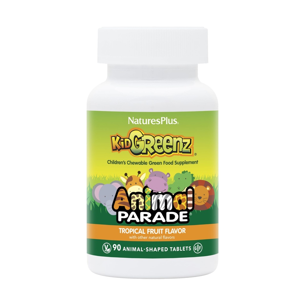Nature's Plus Ape Kidgreenz närimistabletid, 90 Count
