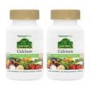 NaturesPlus Life Garden Kaltsium - 120 vegankapslit, pakend 2 - taimetoitlane, gluteenivaba, sertifitseeritud orgaaniline - 60 kokku