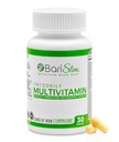 BariSlim üks kord päevas Bariatric multivitamiinikapsel - 60 mg rauda - bariaatriline vitamiin ja täiendus post-kirurgiale, sealhulgas mao möödavool ja mao varrukas | 30 päeva pakkumine