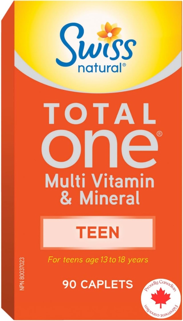 Šveits Natural Total One Teen Multi Vitamiin Caplet