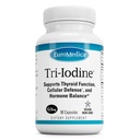 EuroMedica Tri-jood - Toetada kilpnäärme tervist - Aids Hormoon Tasakaalu Molekulaarse joodi Kelp - Omadused Kaaliumjodiid Ja Naatriumjodiid - Aju Ja Energia Toetus - 12, 5 mg, 90 kapslit