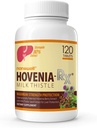 NANOWELL Hovenia-RX piimaohakas - Maksatoetuslisa 80% silimariini piimaohaka seemneekstraktiga - 120 tabletti, 30 päeva pakkumine