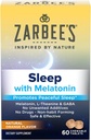 Zarbee on melatoniin 5mg, L-Theanine + GABA une täiendus, et edendada rahulikku und, loomulik apelsini maitse, närimistabletid täiskasvanutele vanuses 12 kuni 60 Count