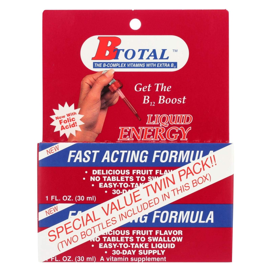 Sublingvaalsed tooted B- Total Twin Pack - 2 fl oz
