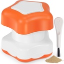 Johnbee Pill Crusher, Pill Grinder Fine Powder Äärmiselt trahvi. Hoiuruum. Pill Crushers vanuritele, perekonnale ja lemmikloomadele. silikooni servad. Grind mitu pillid korraga - puhastav harja (oranž)