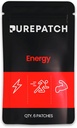 Puhas pappenergia Patch – Taimepõhine Vegan Topical Patch – Kofeiin – CoQ10 – Aminohapped – elektrolüüdid – mittesöödavad – veekindel – õrn nahal – gluteenivaba – valmistatud USAs – 6 plaastrit