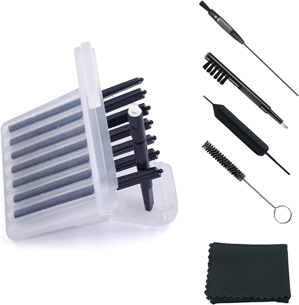 (4 pakendit) Kuulmisabi vahakaitsefiltrid (32 ühikut) Asendusvaha Cerumen Stop vahalõksud Phonak, Widex, Unitron ja Resound - 5 tükki Kuulmisabi Puhastuskomplekti tarvikud kandekott