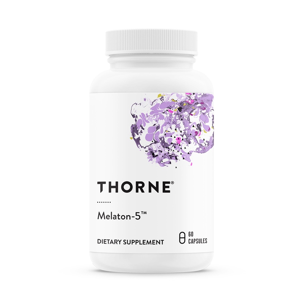 THORNE - melaton-5-5 mg melatoniini lisand - toetab normaalseid tsirkadiaanseid rütmisid, rahulikku und ja lõõgastust * - kolmanda osapoole sertifitseeritud - gluteeni, piima ja sojavaba - 60 kapslit