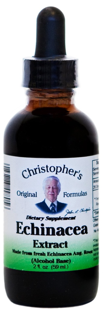 Dr Christopher's Echinacea Angustifolia Juuralkoholi ekstrakt 2 oz
