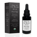 Vegan Mia - USDA orgaaniline kuuselõhnaline habemeõli meestele, 3-in-1 Premium hooldusõli argaaniaõli ja rohkem - habeme kasvatamiseks ja hooldamiseks, Ode to The Beard Forest Sage Beard Oil, 1 fl oz