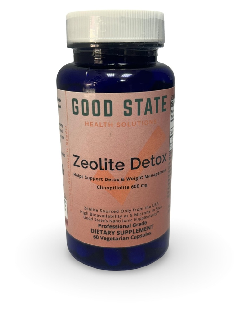 Hea tseoliit Detox - klinoptiloliit 600 mg Veggie kapsli kohta - 60 kapslit - USA pakkumine