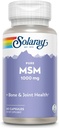 SOLARAY Pure MSM kapslid , 1000 mg , 60 loend