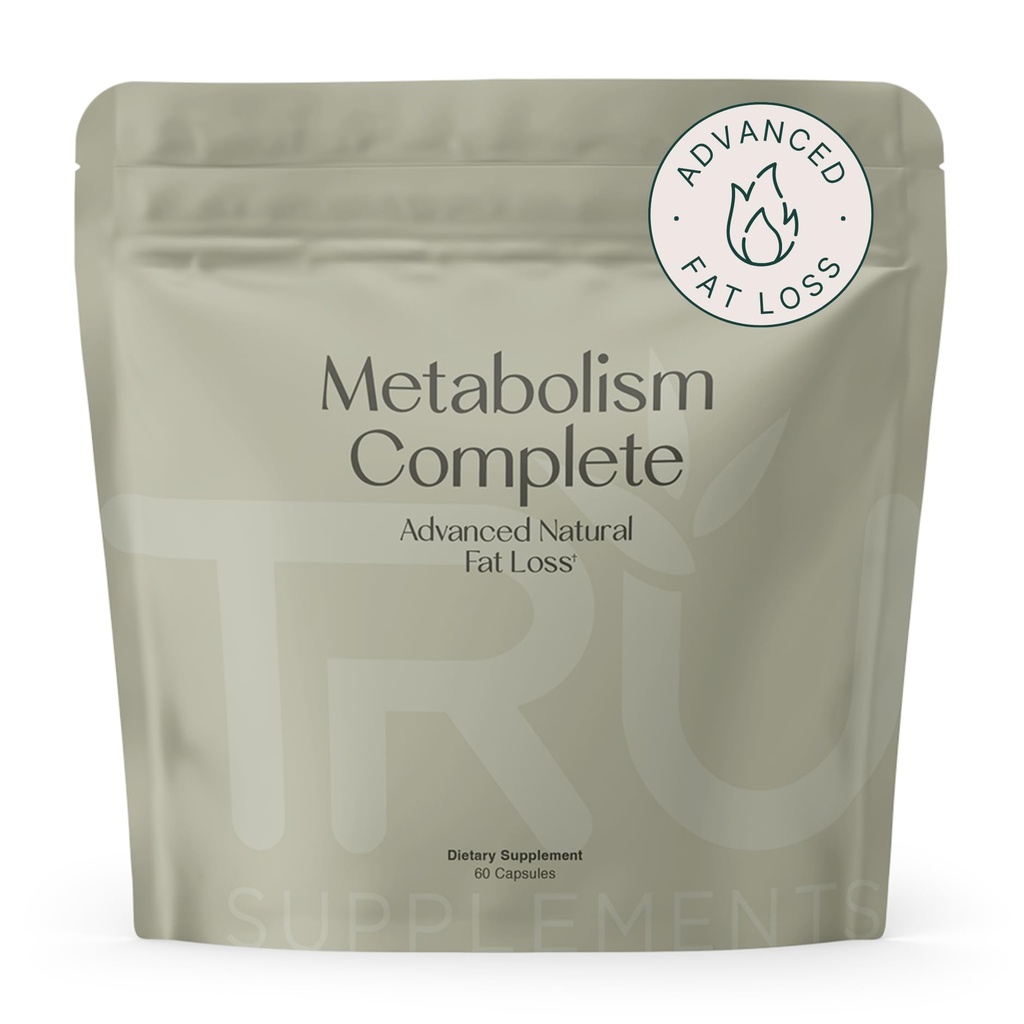 TRU täiendused Ainevahetus, edasijõudnud rasva kadu, võitlus ihad, meeleolu suurendamine, ilma Jitters või Crash, 30 Servings