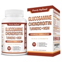 Puhtalt optimaalne glükoosamiin Kondroitiin MSM-i lisand w / Turmeric & Boswellia - Glükosamiinsulfaat ühine lisand meestele ja naistele - 120 tabletti