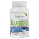 Orgaaniline linaseemneõli Softgels - 1000mg Premium, Virgin Cold Pressed alates linaseemned - Juuksenahk ja küüned Toetus - Omega 3-6-9 Supplement - 100 Count - rohkem kui 3 kuu pakkumine!