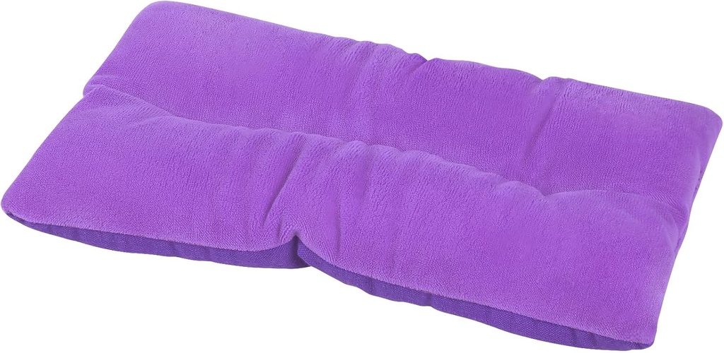 Atsuwelli mikrolainekütte pad, 6 x 11 küttepadja mikrolaineahju krampidele, kõhule, põlvele, lihastele, liigestele, niiske riisikuumuti sooja tihendamiseks, lilla
