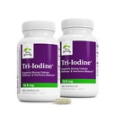 Terry loomulikult trijood - kilpnäärme tervis kaaliumjodiidi ja naatriumjodiidiga - aitab hormooni tasakaalu molekulaarse joodiga Kelpist - aju ja energia tugi - 12, 5 mg, 180 kapslit (pakk 2)