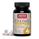 Jarrow valemid Methyl B-12 1000 MCG ja Methyl Folate 400 MCG, ekstra tugevus, Cellular Energy Metabolism ja südame-veresoonkonna tervise valem (1) koos P-5-P, 100 närimistabletti, kuni 100 päeva pakkumise