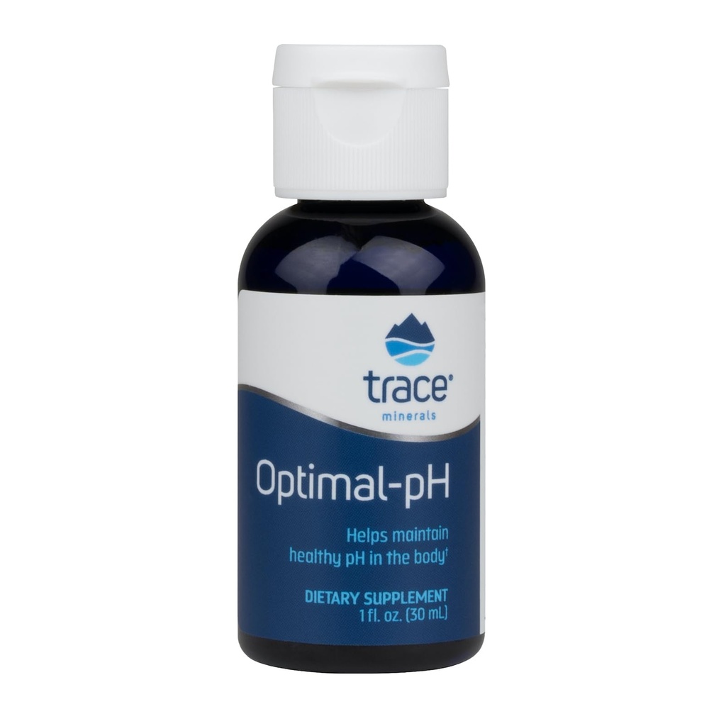 Trace Minerals Optimal-pH - Kontsentreeritud Ioonne Mineraallisandi Seedetrakti Ja Immuuntervise - Seedimine Ja pH Toetamise Täiendus Magneesium & Boor - 1 fl oz (umbes 120 Servings)