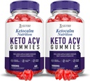 (2 Pack) Ketocalm Nutrition Keto ACV Gummies Advanced Formula 1000MG Keto Calm Nutrition Keto Gummies Apple Siider Äädikas formuleeritud granaatõuna peedimahla pulber B12 Vegan Non GMO 120 Gummys