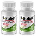 T-Relief Extra Tugevus Arnica +12 Valu leevendavad looduslikud ravimid aitavad vähendada valulikkust Tugevusvalu ja valu liigestes loomulikult - 100 tabletti (2 pakendit)