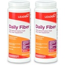 LEADER Psyllium Husk Pulber Täiendus 4-in-1 Fiber Seedetrakti Tervis, Taimne 100% looduslik Psyllium Husk Päevane kiud, Gluteenivaba, Non-GMO, Võrreldes Metamucil 20,3 OZ (Pakk 2)