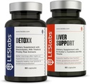LES Labs Detoxx ja Maks Toetavad Duo- Bundle Tervisliku Maksafunktsiooni, Glutatiooni Tootmise Ja Detoksifikatsiooni