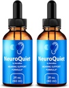 NutraRize (2 Pack NeuroQuiet tilgad – ametlik kuulmistoetus valem looduslike, puhaste koostisosadega, mis aitavad säilitada kõrva tervist, Premium Gotas Review (60 Servings)